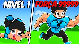 Evoluindo minha Força Level 1 ATÉ FORÇA 9999999999 [upl. by Laenej]