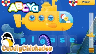 ABCya Submarine Spelling Practice for PrimerKindergarten [upl. by Jessa948]