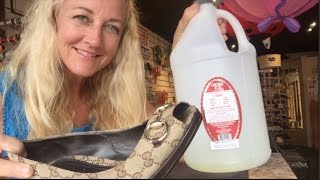 How to Clean Gucci Shoes [upl. by Bordiuk100]