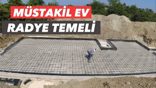 MÜSTAKİL EVVİLLA RADYE TEMEL DEMİRİ NASIL İŞLENİYOR  VİLLA SERİSİ4 [upl. by Ailemak445]