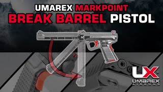 Umarex MarkPoint BreakBarrel Pellet Air Pistol Airgun Features [upl. by Nytsyrk]