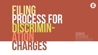 Filing Process for Discrimination Charges [upl. by Ailet]