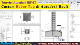 Custom Rebar Tag di Revit Panduan Lengkap untuk Pemula [upl. by Estis]