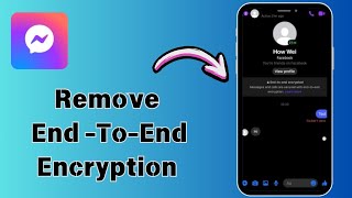 How To Fix EndToEnd Encryption Problem On Messenger [upl. by Pinkham926]