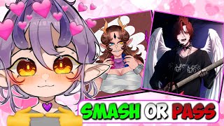 SMASH OR PASS  Eu pegaria esses Vtubers [upl. by Bratton]