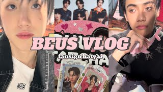 BEUS VLOG BUS fancon in Hatyai  hibye amp fansign 🐰 [upl. by Adlai]