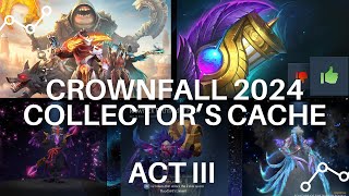 DOTA NEW UPDATE  CROWNFALL ACT III  CROWNFALL 2024 COLLECTORS CACHE [upl. by Harty920]