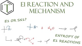 E1 Reaction and Mechanism  Organic Chemistry Lessons [upl. by Fowkes]