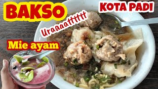 BAKSO amp MIE AYAM KOTA PADI  KARAWANG Bakso Urat Bakso pangsit dekat kawasan KIIC [upl. by Ruperta]