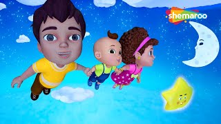 Twinkle Twinkle Little Star 3D Rhymes amp More Baby Songs Collection  Shemaroo kids Junior [upl. by Eahsed]