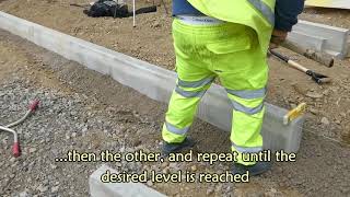 The basics of kerb laying [upl. by Plossl676]