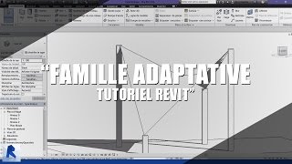 TUTO REVIT  Famille adaptative [upl. by Eliam967]