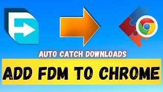 How to Add FDM Free Download Manager Extension to Google Chrome 🚀  StepbyStep Guide [upl. by Boru848]