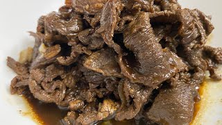 How To Cook Pinoy Beef Steak Recipe [upl. by Golden]