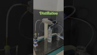 How To Make Distilled Water at home Distillation process chemistry working model science shorts [upl. by Heidie]