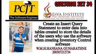 Question Set 34  Database Management System  Java Institute [upl. by Dripps]