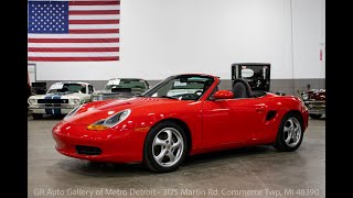 1997 Porsche Boxster For Sale  Walk Around 28k Miles [upl. by Edaw]