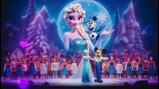 Elsa’s Snow Queen Another Anthem with Mickey – A Magical Stage Spectacle 2 Kids Song with Lyrics [upl. by Hsak]