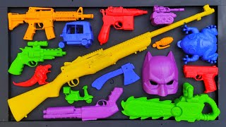 Membersihkan Nerf Ak47 Assault Rifle Shotgun Sniper Rifle Glock Pistol M16 Nerf gun Eps 102 [upl. by Ahsier]