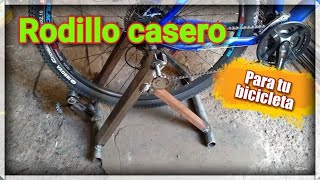 DIY Rodillo CASERO para BICICLETA  con materiales reciclados  entrenamientoencasa [upl. by Nylirehc]