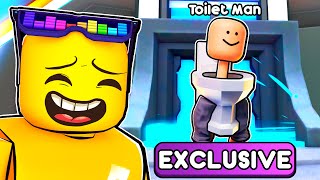 TOILET or MAN Toilet Tower Defense Roblox [upl. by Aneeram192]