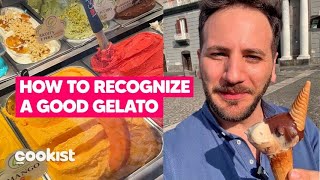 How to recognize a good gelato in Italy [upl. by Eimarrej]