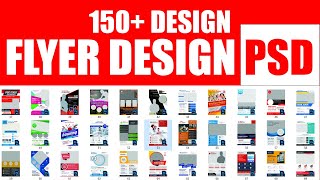 150 Free Flyer Design PSD Templates Download Flyer Design in Photoshop flyerdesign [upl. by Jerri]