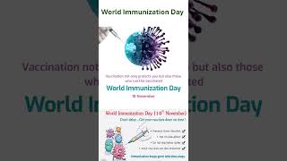 World Immunization Day  2024 [upl. by Gomer]