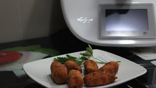 CROQUETAS CASERAS DE JAMON CON THERMOMIX [upl. by Arammat]