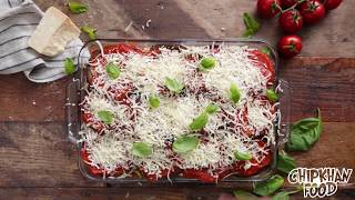 How to Cook Chicken amp Eggplant Parmesan Lasagna [upl. by Nilyam]