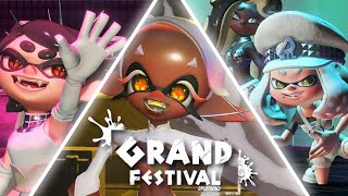 Grand Festival All Performances  Splatoon 3 [upl. by Nerw]