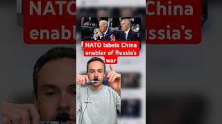 NATO labels China decisive enabler of Russias war in Ukraine geopolitics [upl. by Ielhsa]