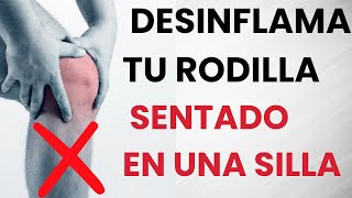 🦵 DESINFLAMA tu RODILLA y ELIMINA EL LÍQUIDO haciendo estos sencillos EJERCICIOS [upl. by Barnes]