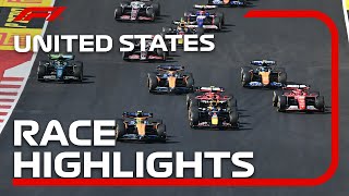 Race Highlights  2024 United States Grand Prix [upl. by Cross654]