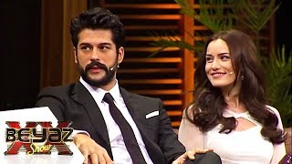 Fahriye Evcen ve Burak Özçivitin Aşk Hikayesi  Beyaz Show [upl. by Etiragram]