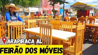 FEIRÃO DOS MÓVEIS ARAPIRACA ALAGOAS [upl. by Griz]