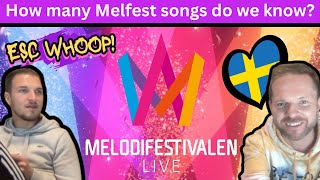 Melodifestivalen Challenge  Sweden in Eurovision  Eurovision National Finals  Esc Whoop Ep 9 [upl. by Eladal]