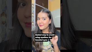 Wing Eyeliner Tutorial✨ makeuptips tutorial eyeliner ytviral shortsfeed shortsyoutube [upl. by Aynad]