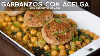 GARBANZOS CON ACELGAS  COMIDA PERUANA  ACOMERPE [upl. by Reeves379]