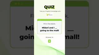 QUIZ Test Your English Knowledge with RareJob 1 [upl. by Sandye823]