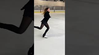 Ice dance partner search Ysaline Hibon icedance icepartnersearch icedancer skating [upl. by Milde]