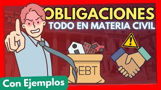 ➡️ OBLIGACIONES【TODO explicado con EJEMPLOS】 [upl. by Mercie]