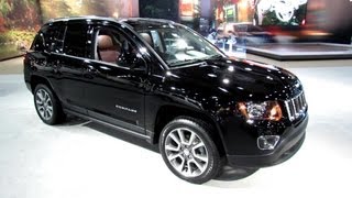 2014 Jeep Compass Limited  Exterior and Interior Walkaround  2013 New York Auto Show [upl. by Nonna]