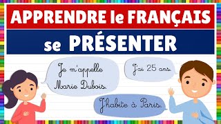 Apprendre le français  se présenter [upl. by Yereffej]