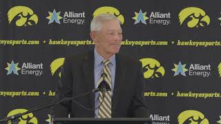 2024 Iowa Football Media Day  Kirk Ferentz Press Conference [upl. by Hgielyk]