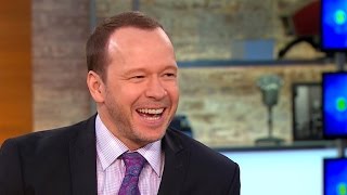 Donnie Wahlberg on Blue Bloods band and family [upl. by Letnahc]