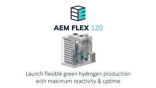 The AEM Flex 120 electrolyser Start trialling green hydrogen with ease and speed [upl. by Leirda140]