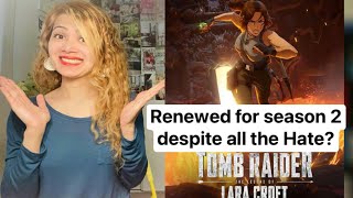 Netflix Tomb Raider the Legend of Lara Croft Renewed for season 2 despite season 1 Hated by some [upl. by Weasner]