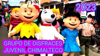 Grupo De Disfraces Juvenil Chimalteco 2023 Con Mix de Merengue Chimaltenango Tradiciones Guatemala [upl. by Ardried]