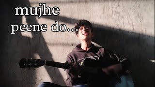 mujhe peene do guitar cover  Darshan raval  guitar cover by kush [upl. by Aronos]